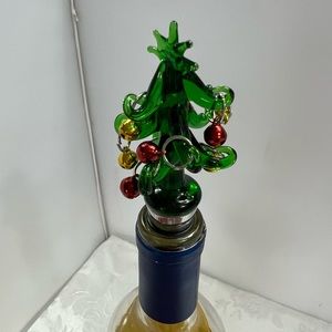 Buy any two Wine item and offer $6 Wine Bottle Stopper Tree w/Ornament NTW